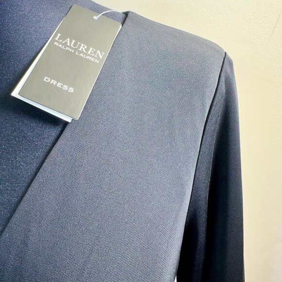 NEW - Lauren Ralph Lauren‎ Womens Shimmer Cocktail and Party Dress  size 4 - Picture 5 of 12